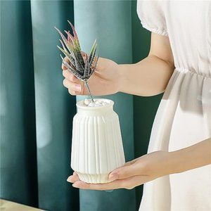 Plastic Vases Nordic Color Vases Creative Camellia